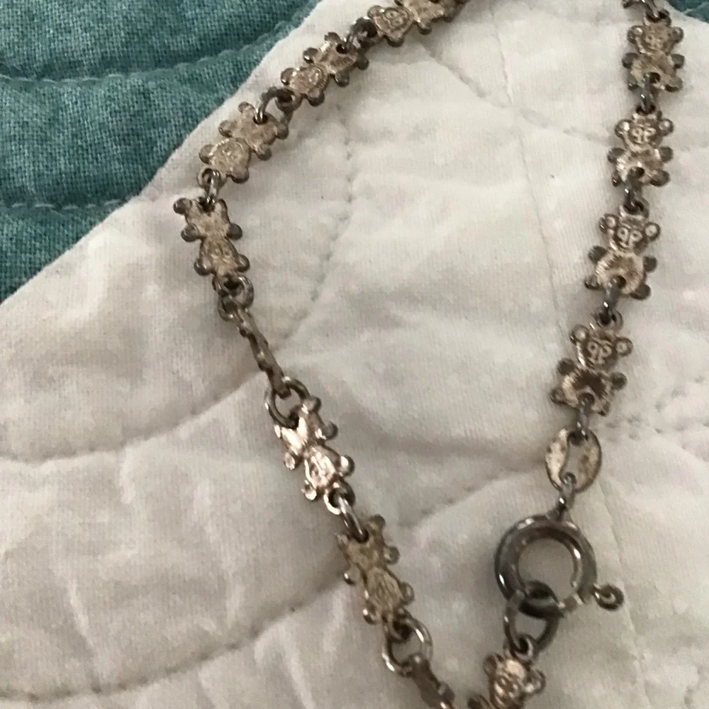 Girls Silver 925 Bear Design Link Bracelet - Picture 10 of 15